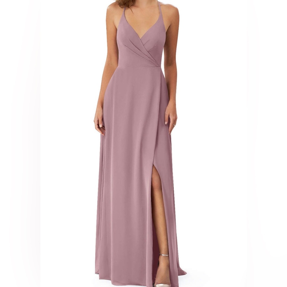 Azazie Davis Bridesmaid Dress - Dusty Rose